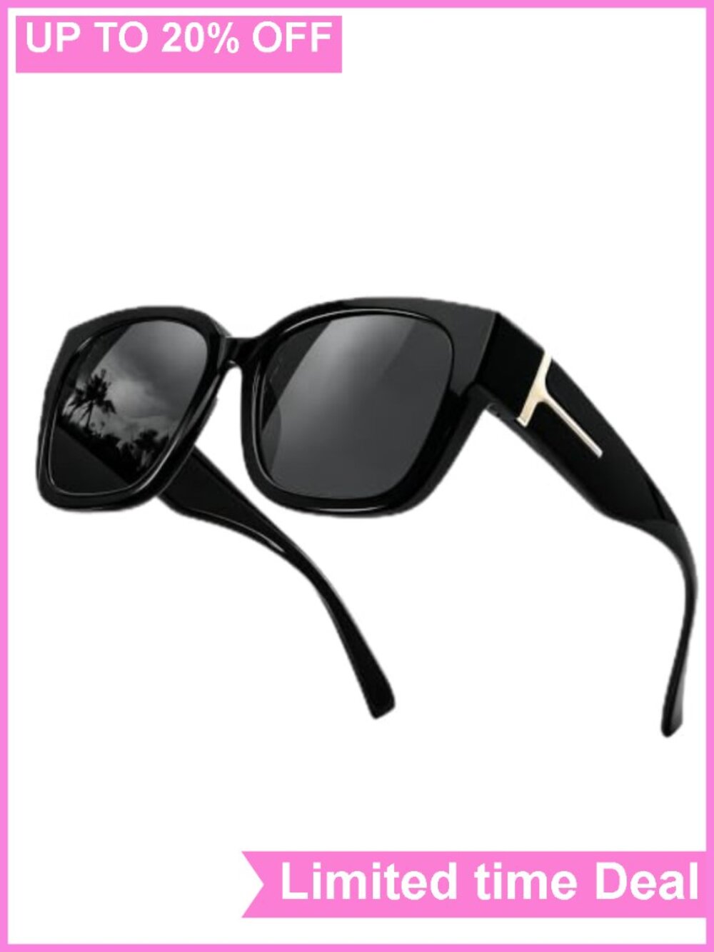 Fit Over Glasses Sunglasses Women Polarized UV400 Titanium